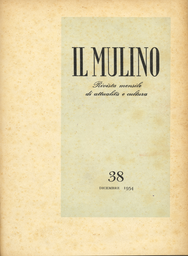 Copertina del fascicolo dell'articolo La letteratura italiana in una storia 